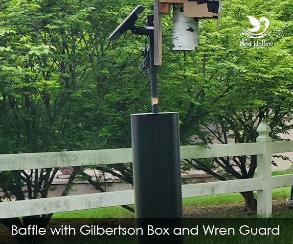 Ultimate birdhouse baffle 8" x 24" predator protection image 4