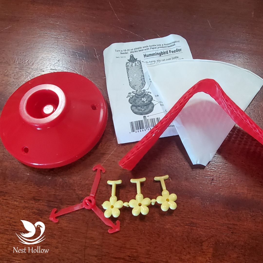 Easy Swap Hummingbird Feeder (x2)+ Ant Moat (x1) Bundle image 6