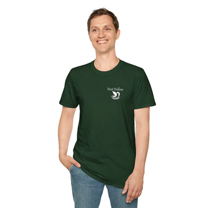 Nest Hollow Block Logo T-Shirt - S, Forest Green image