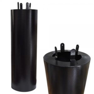 8 inch x 24 inch bird baffle for 4 inch post